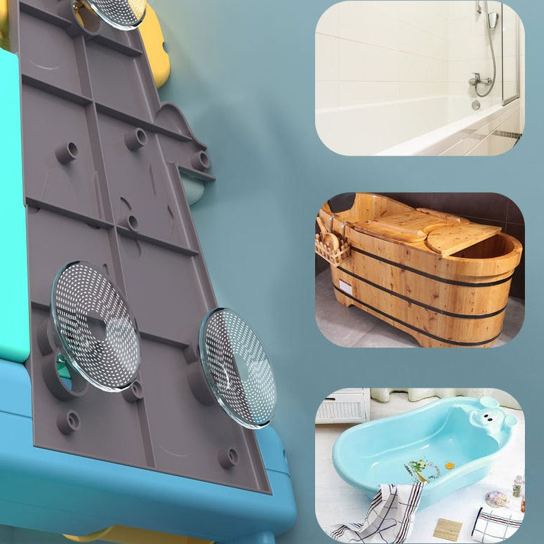 Juguetes de baño de bebé, conjunto de dinosaurios, animales de dibujos animados