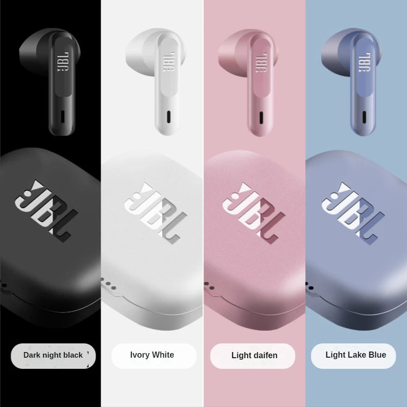 Auriculares JBL inalámbricos Wave 300, TWS con Bluetooth, con micrófono y estuche de carga