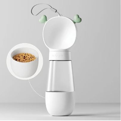 Dispensados portátil de agua y comida para mascotas