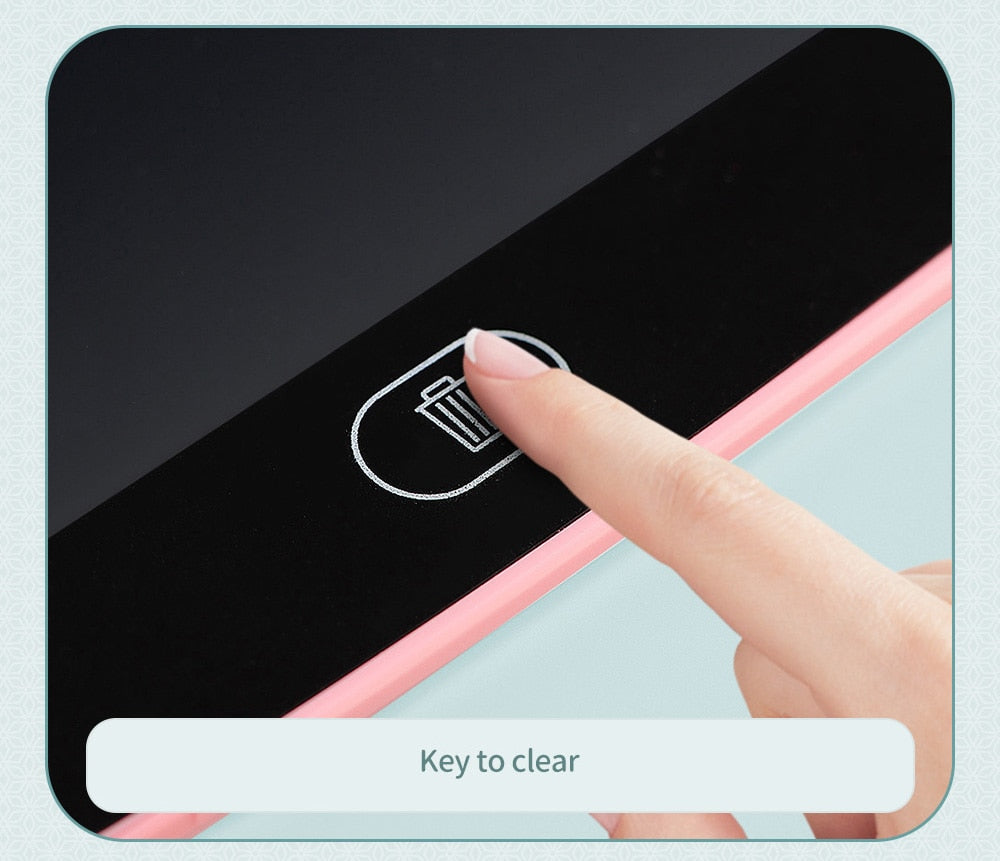 Pizarra de dibujo LCD COLOR para niños, educativo, 8,5", 10" y 12"