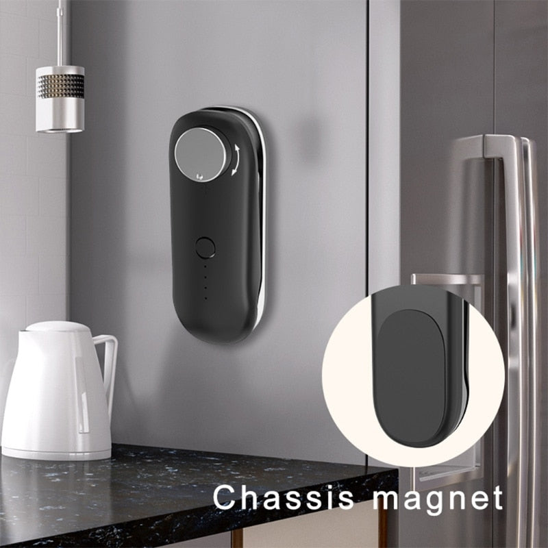 Mini sellador de calor portátil para bolsas, con imán para almacenamiento