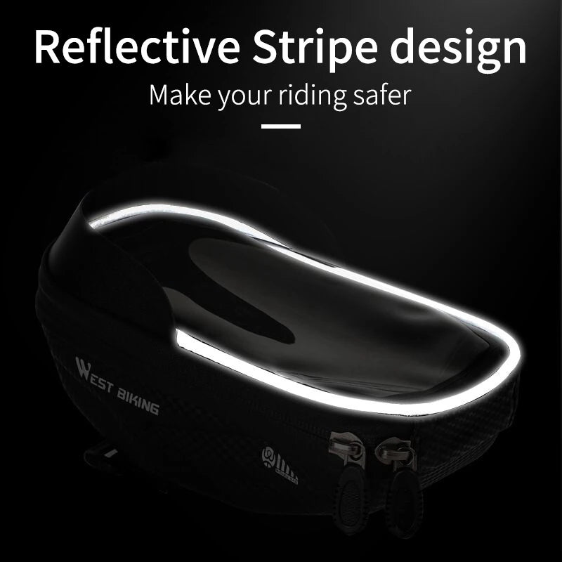 Funda impermeable para bicicleta, con pantalla táctil de alta sensibilidad