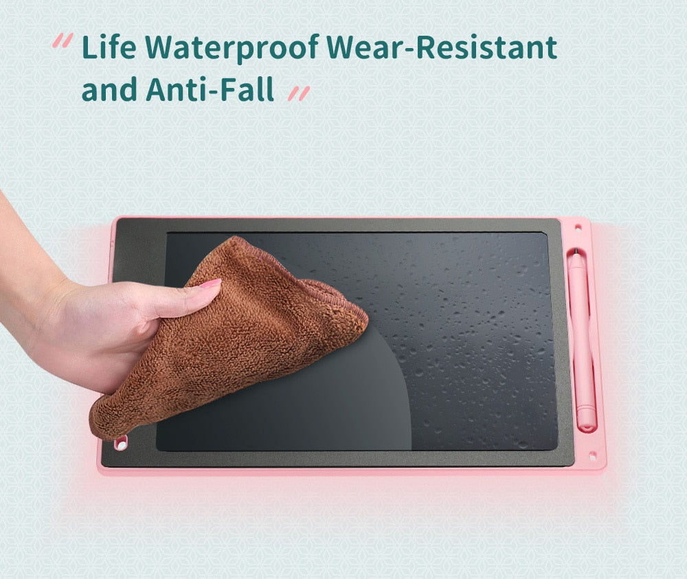 Pizarra de dibujo LCD COLOR para niños, educativo, 8,5", 10" y 12"