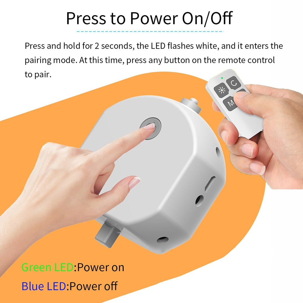 Pelota inteligente para mascota, recargable, impermeable, LED