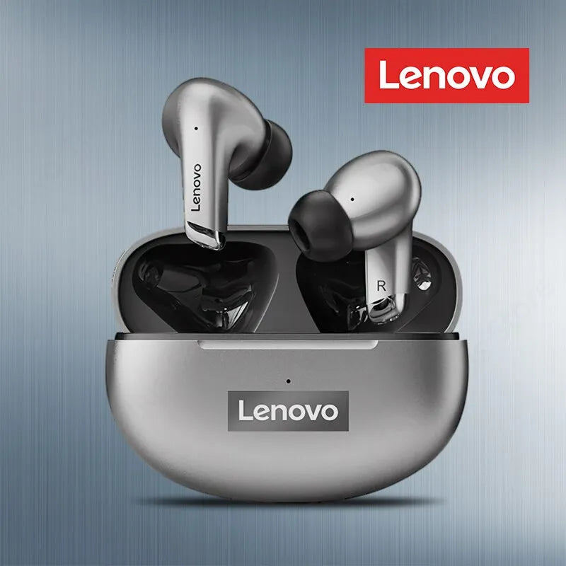 Audífonos Originales Lenovo LP5 inalámbricos, Bluetooth Earbuds HiFi