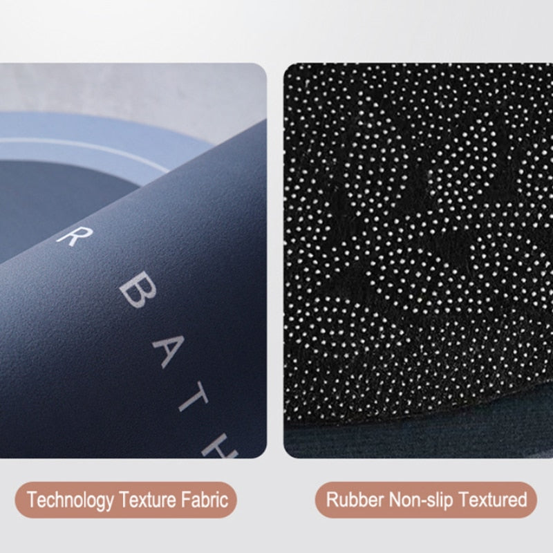 Alfombra antideslizante para baño y ducha, súper absorbente