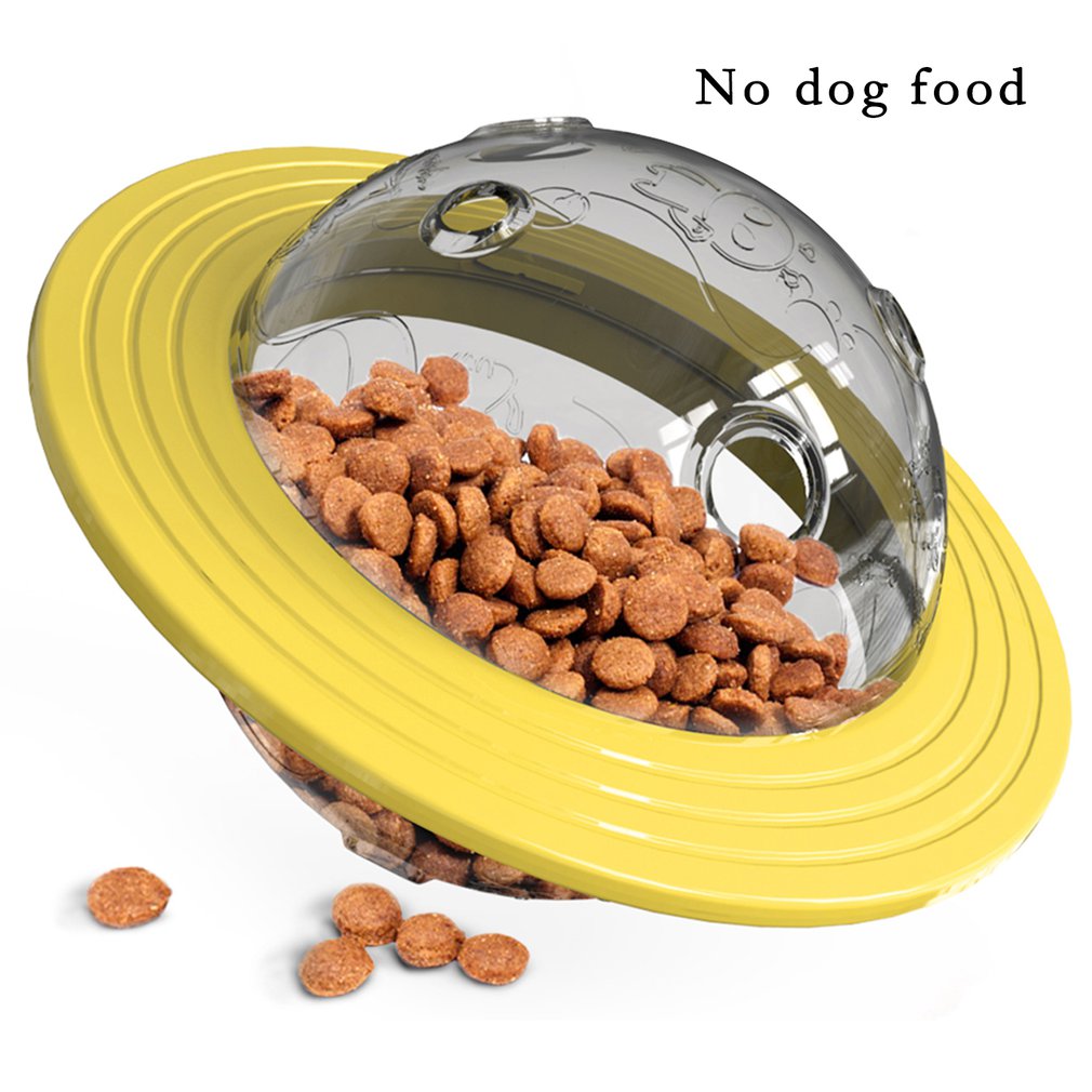 Juego de platillo volador de comida para perros o gatos, ideal para entrenamiento