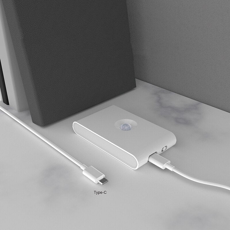 Luz con sensor inteligente, LED detección infrarroja, inalámbrica