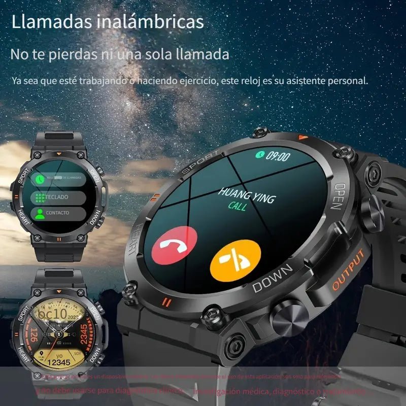 Smart Watch K56 Pro, deportivo, Monitor cardíaco, Android e IOS